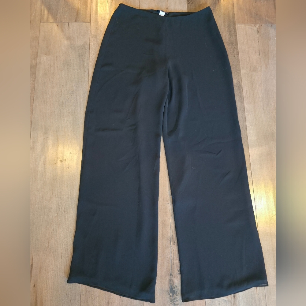 La Perla Vintage Black Wide Leg Pants